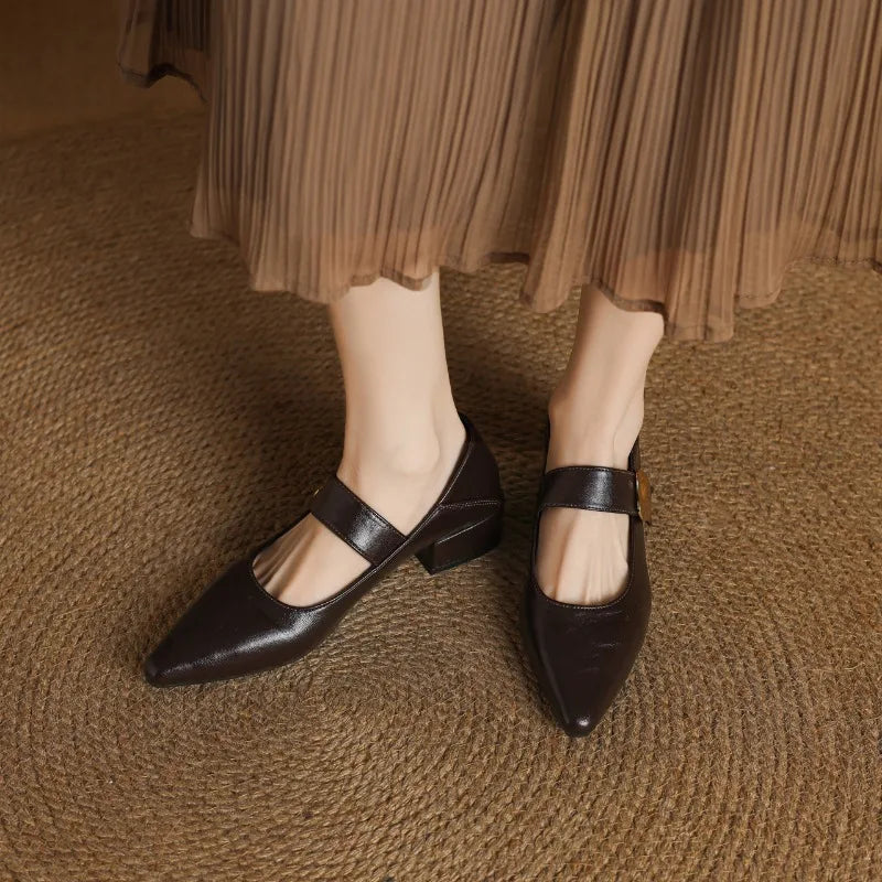ATHENA | POINTED-TOE HEEL SHOES