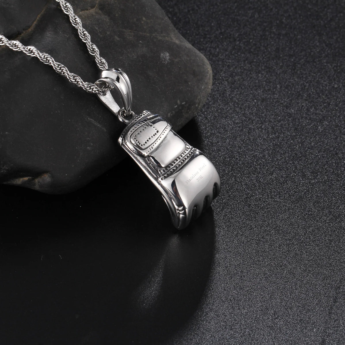 LOGAN | BOXING GLOVES PENDANT NECKLACE