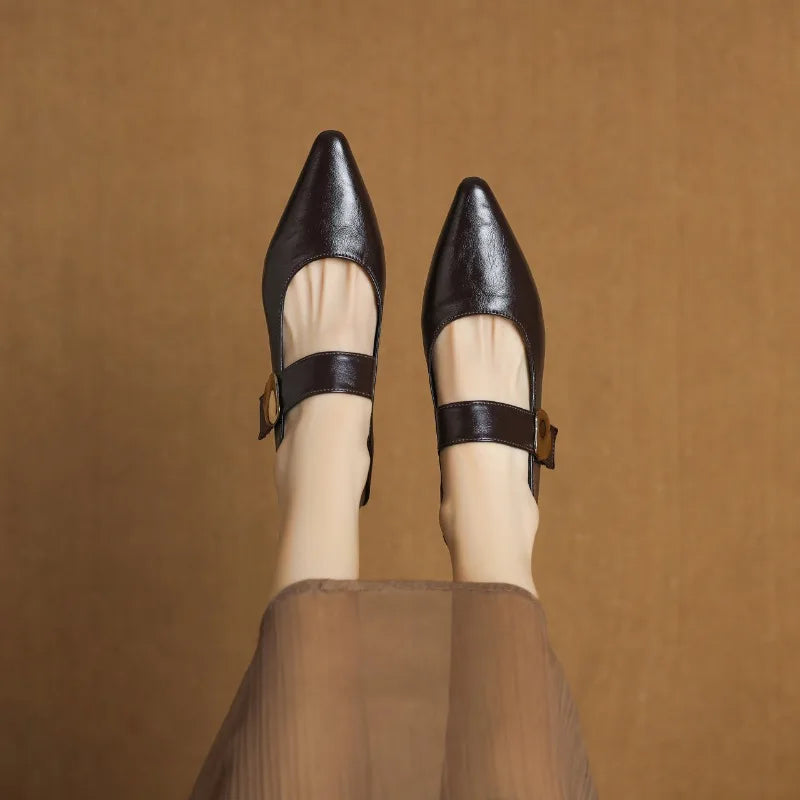 ATHENA | POINTED-TOE HEEL SHOES