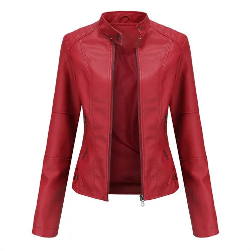 Keira | Women's PU Moto Jacket