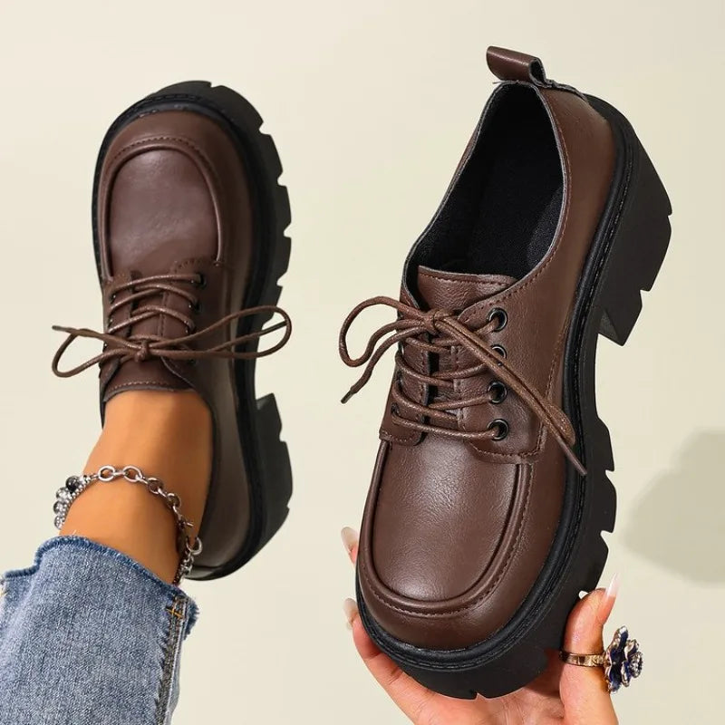 ELOISE | WOMEN'S CHUNKY PLATFORM OXFORD SHOES