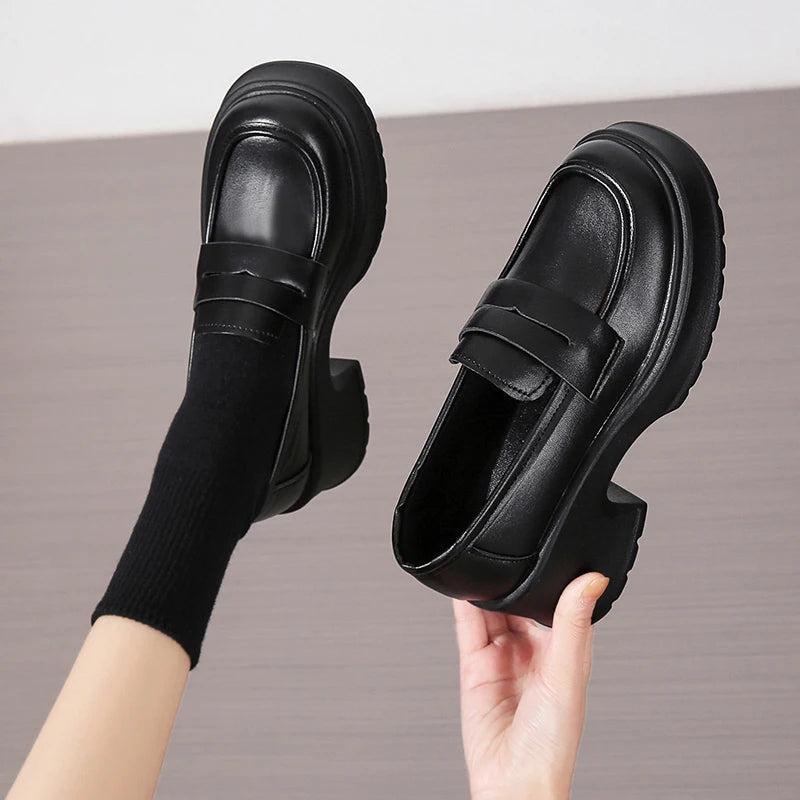 SCARLETT | WOMEN'S PLATFORM MARY JANE LOAFERS