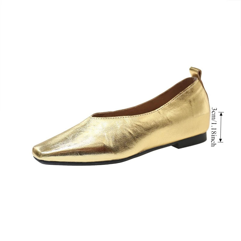 THEA | WOMEN'S GENUINE LEATHER SQUARE-TOE MARY JANE SHOES