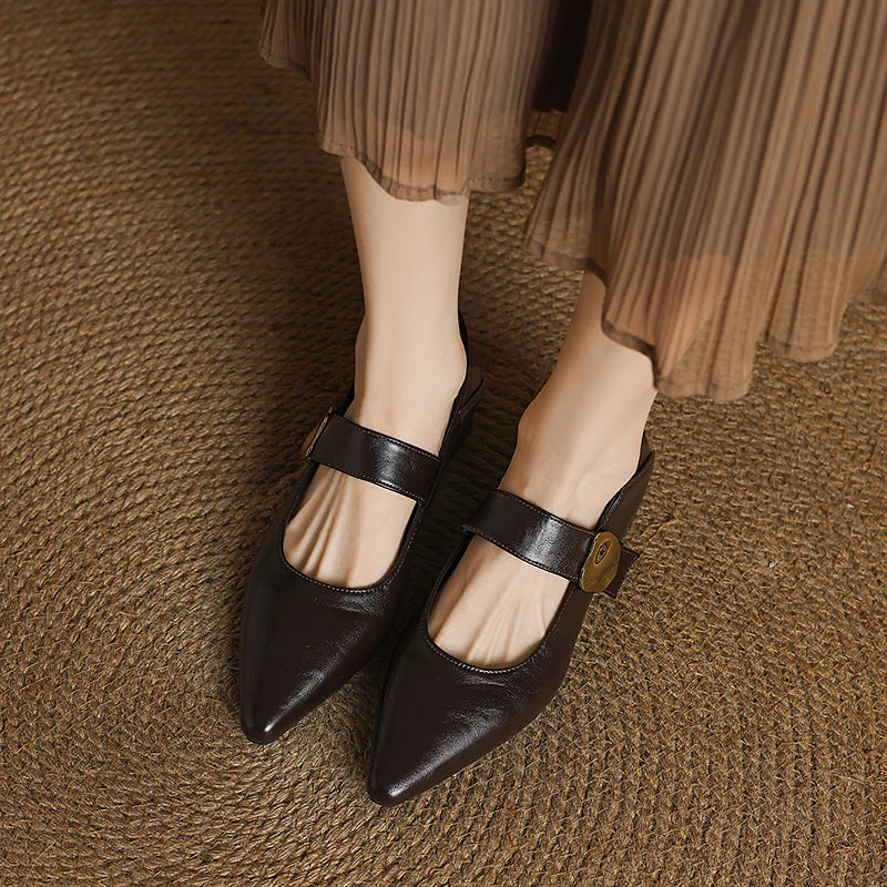 ATHENA | POINTED-TOE HEEL SHOES
