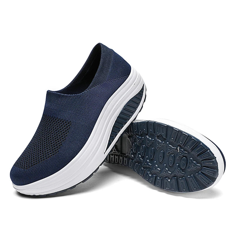 OLIVE | WOMEN'S PLATFORM CASUAL TRAINERS