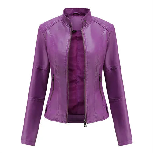 Keira | Women's PU Moto Jacket