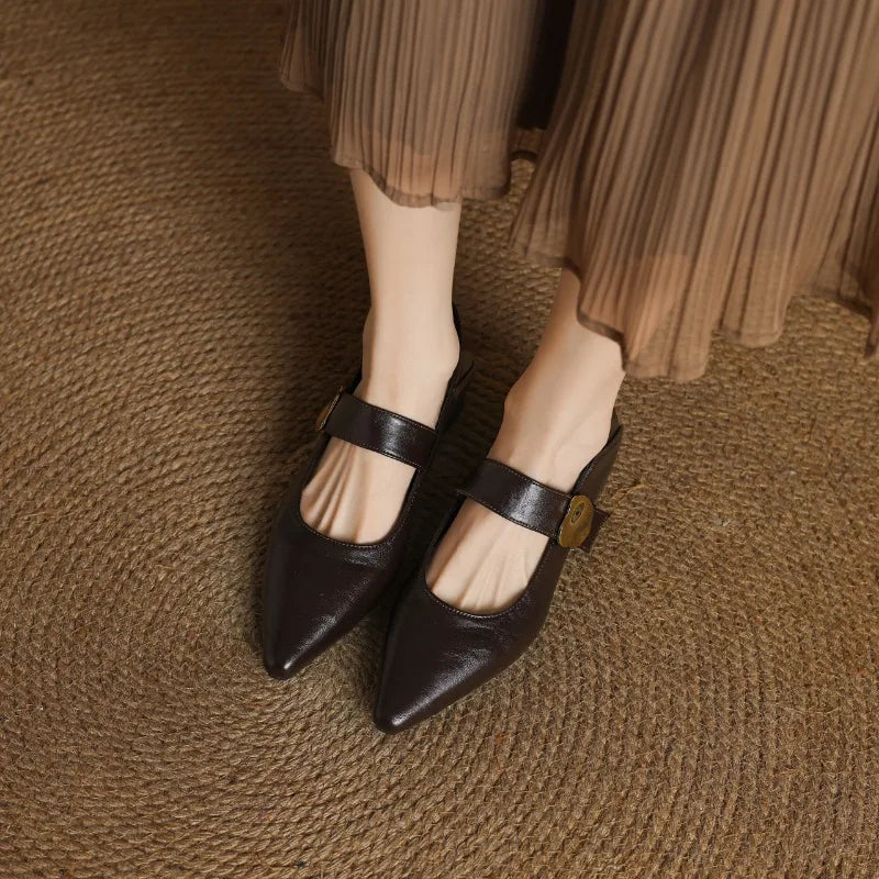 ATHENA | POINTED-TOE HEEL SHOES