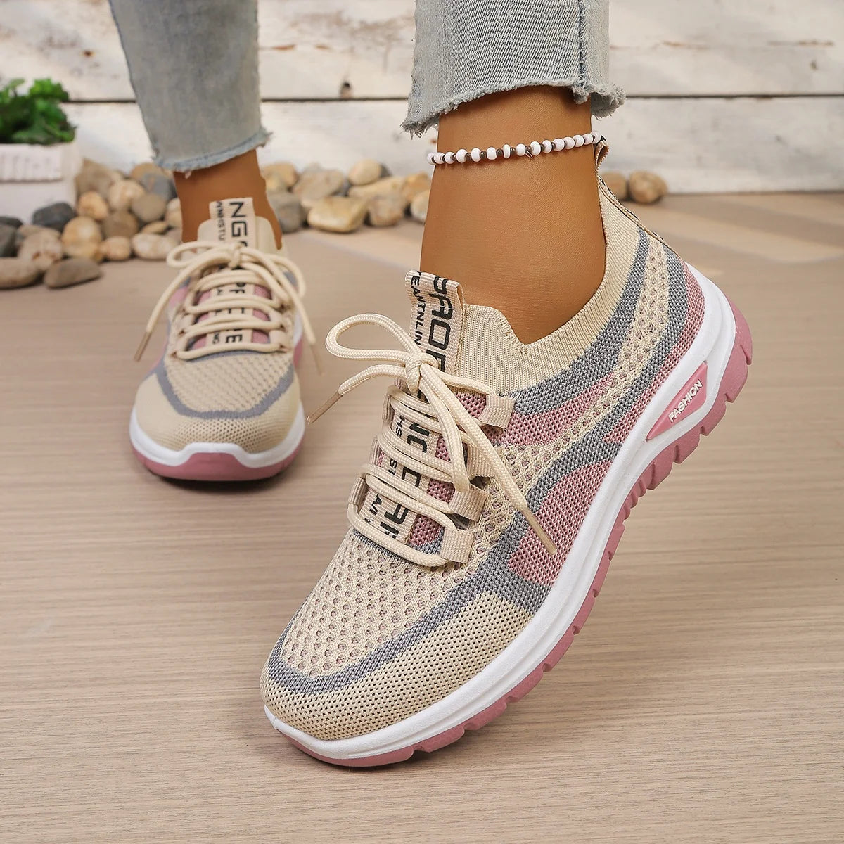 Grace | Casual Two-Tone Shoes