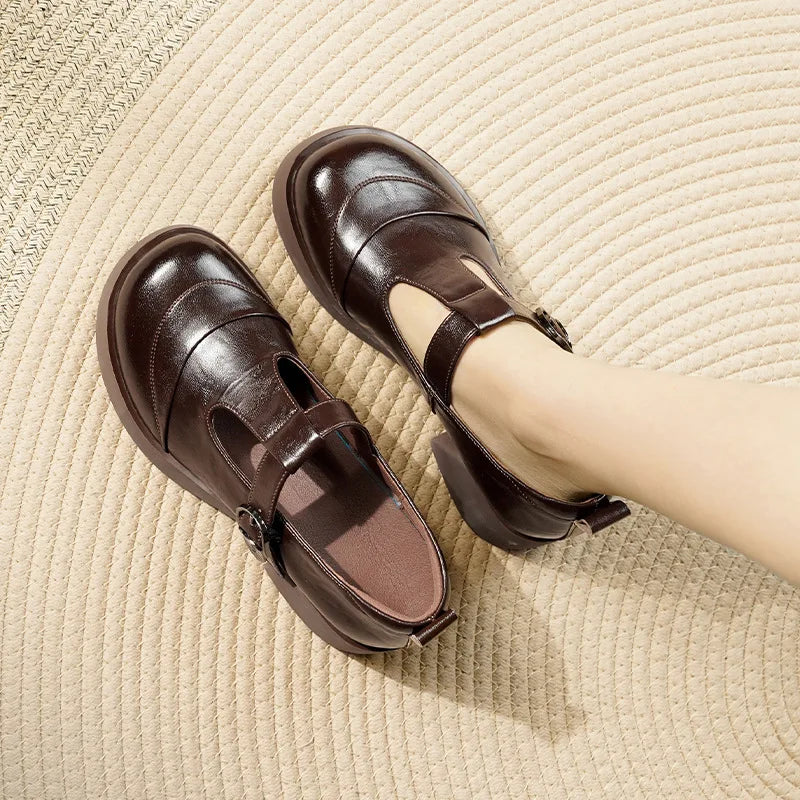Isla | Chunky Sole Mary Jane Loafers