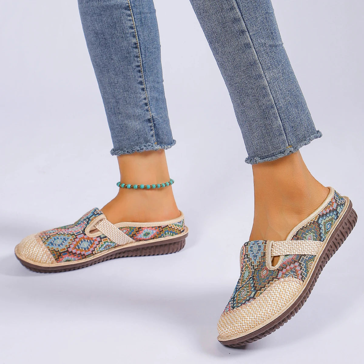 Lorna | Lightweight Boho Walking Sneakers