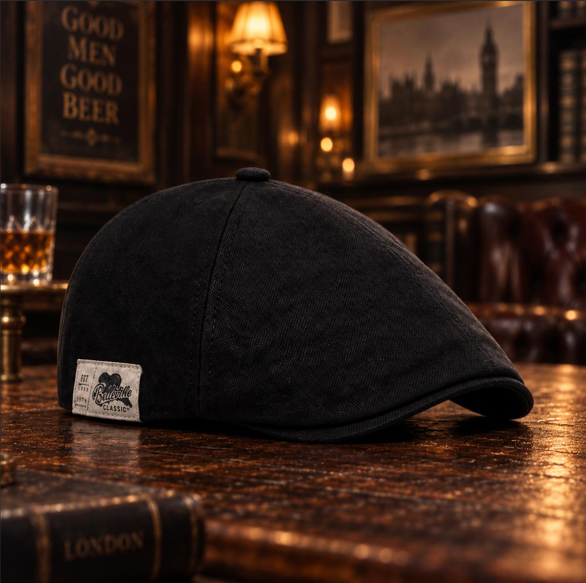 HARRISON | CLASSIC BRITISH FLAT CAP
