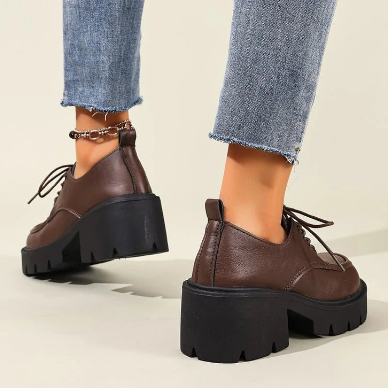 ELOISE | WOMEN'S CHUNKY PLATFORM OXFORD SHOES