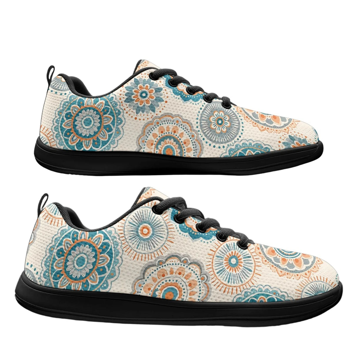 ROMILLY | MANDALA PRINT LIGHTWEIGHT WALKING TRAINERS