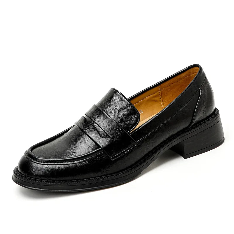 Isabella | Retro British Style Loafers
