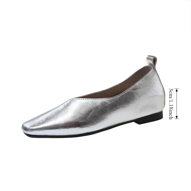 THEA | WOMEN'S GENUINE LEATHER SQUARE-TOE MARY JANE SHOES