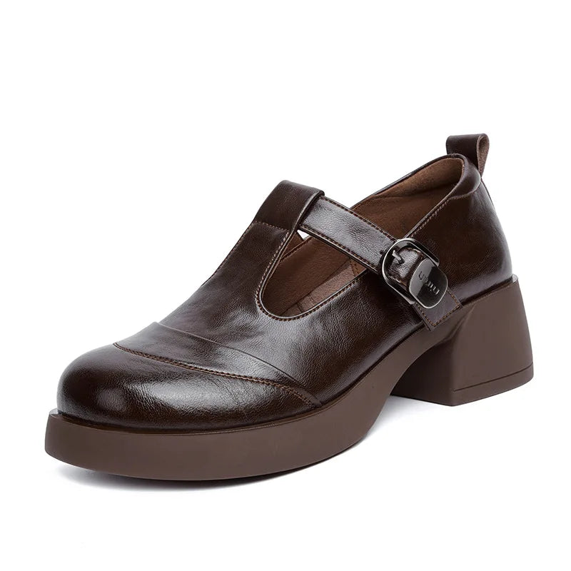 Isla | Chunky Sole Mary Jane Loafers