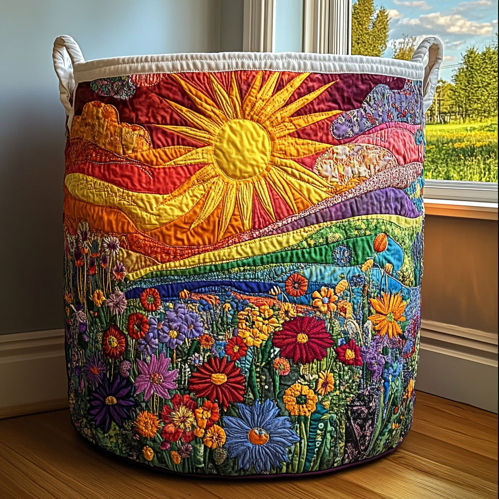AMELIA | SUNLIT BLISS LAUNDRY BASKET