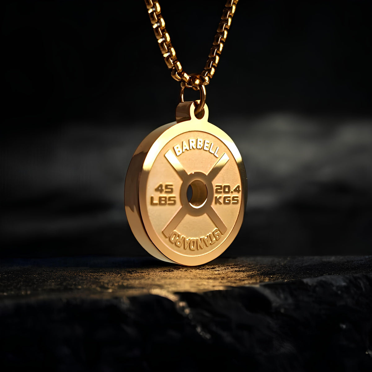 Aria | Power Plate Pendant Necklace