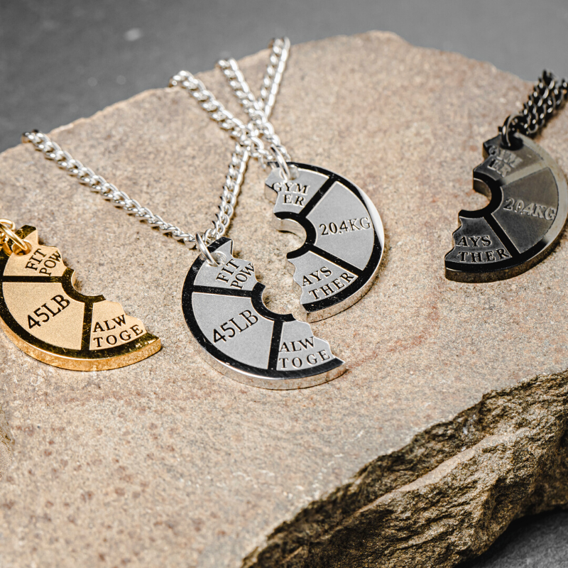 JACOB | COUPLES PLATE PENDANT NECKLACE