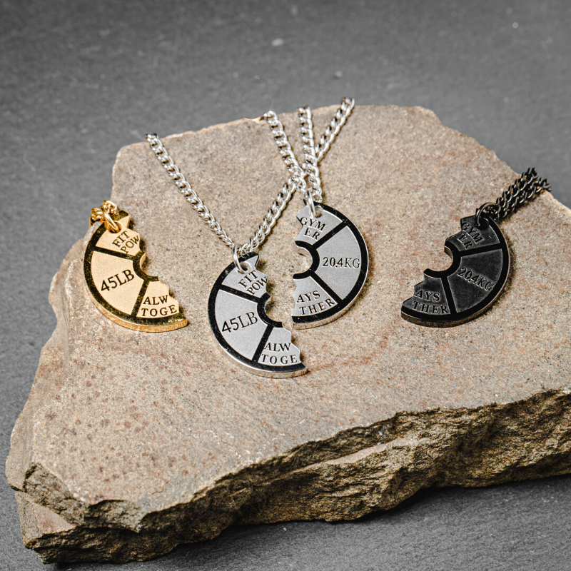 JACOB | COUPLES PLATE PENDANT NECKLACE