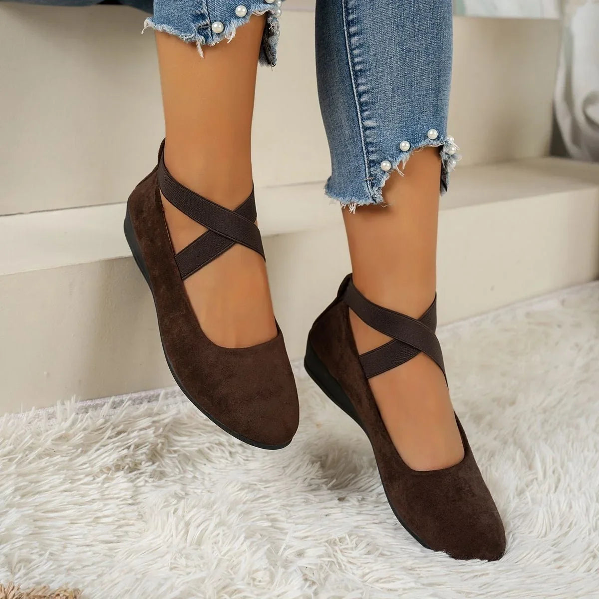 OPHELIA | WOMEN'S LIGHTWEIGHT ORTHOPAEDIC COMFORT FLATS