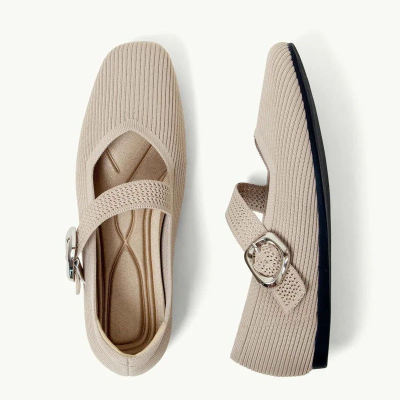 MADDISON | WOMEN'S ORTHOPAEDIC MARY JANE KNIT FLATS