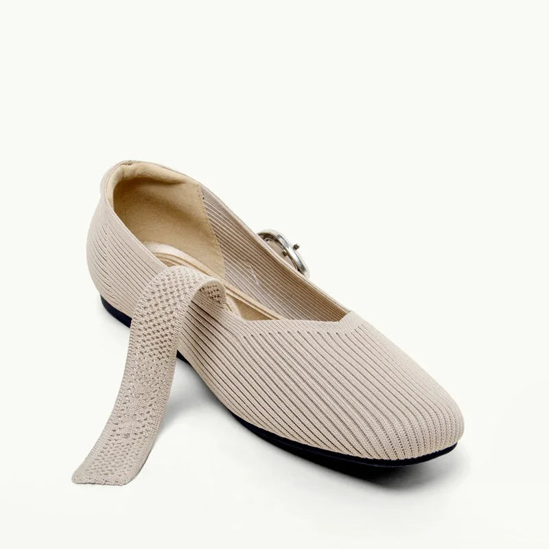 MADDISON | WOMEN'S ORTHOPAEDIC MARY JANE KNIT FLATS