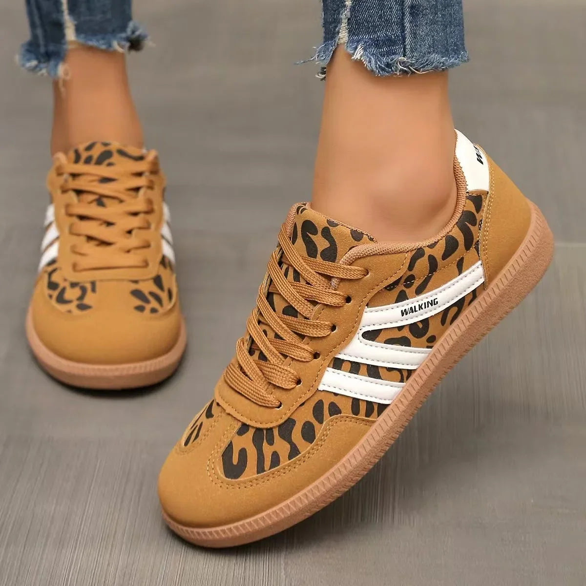 ELSA | ORTHOPEDIC SUEDE TRAINERS  WIDE FIT
