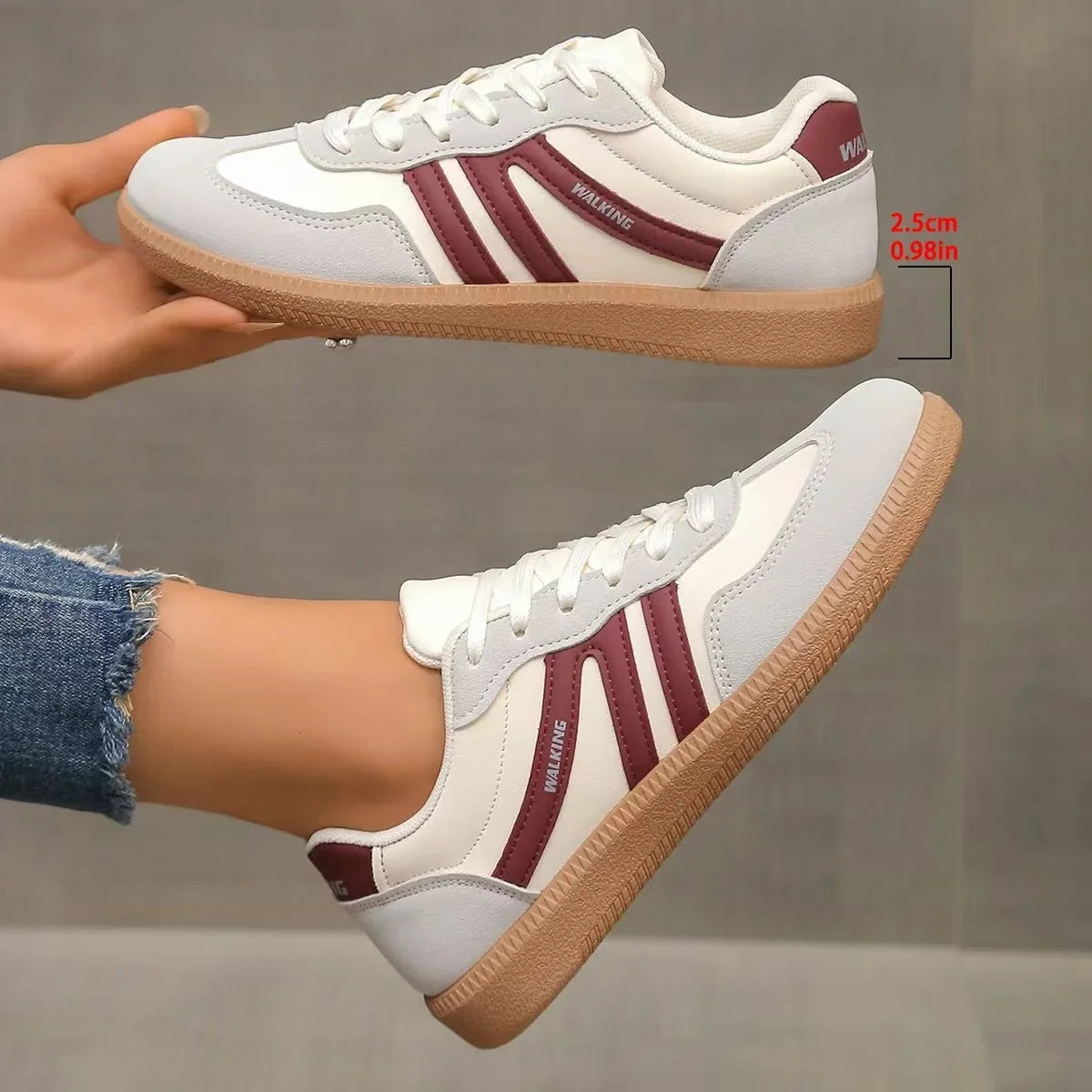 ELSA | ORTHOPEDIC SUEDE TRAINERS  WIDE FIT