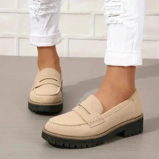 ELIANA | CHUNKY PLATFORM LOAFERS WITH ARCH SUPPORT
