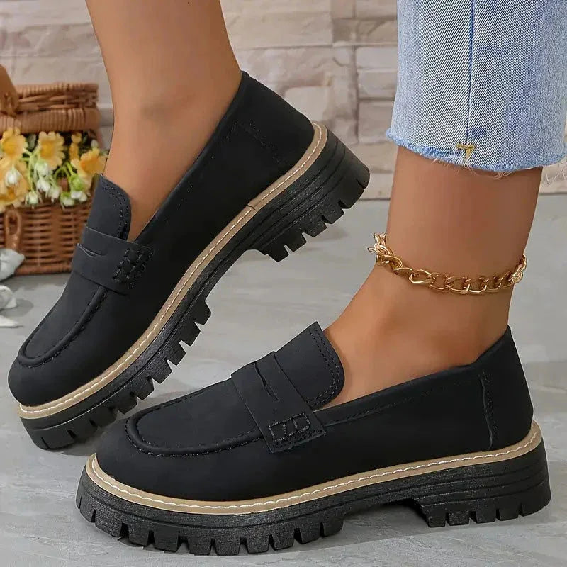 ELIANA | CHUNKY PLATFORM LOAFERS WITH ARCH SUPPORT