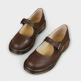 OLIVE | CLASSIC BUCKLE MARY JANE SHOES