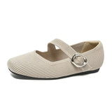 MADDISON | WOMEN'S ORTHOPAEDIC MARY JANE KNIT FLATS