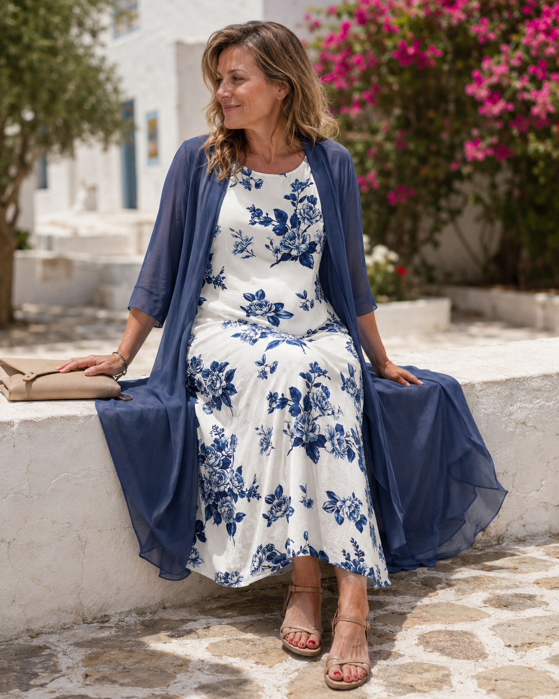 Alexandra | Floral Layered Two-Piece Set