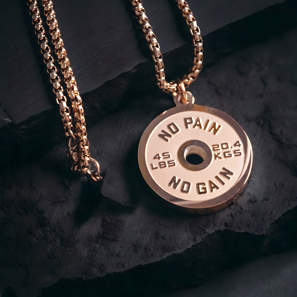 Aria | Power Plate Pendant Necklace