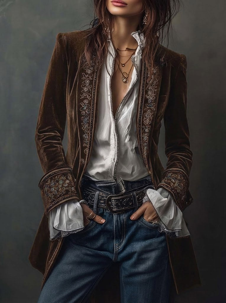 EDITH | LONG VINTAGE JACKET