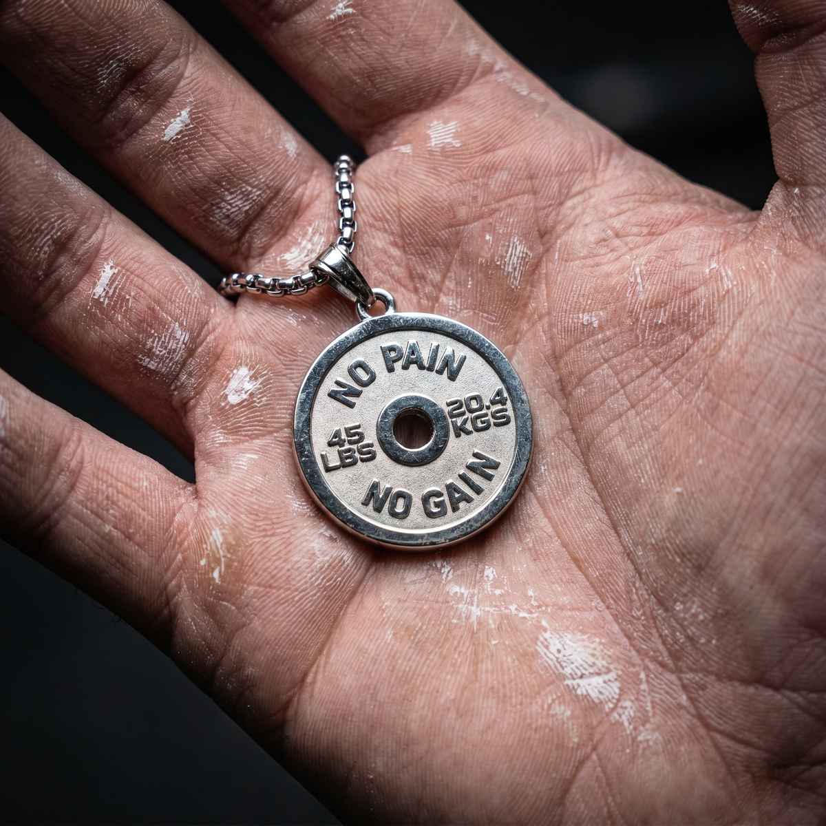 Aria | Power Plate Pendant Necklace