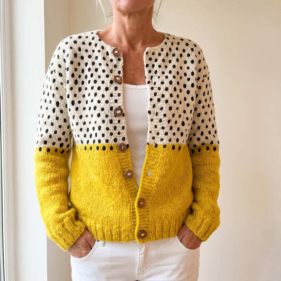 Sienna | Vintage Knit Cardigan Sweater