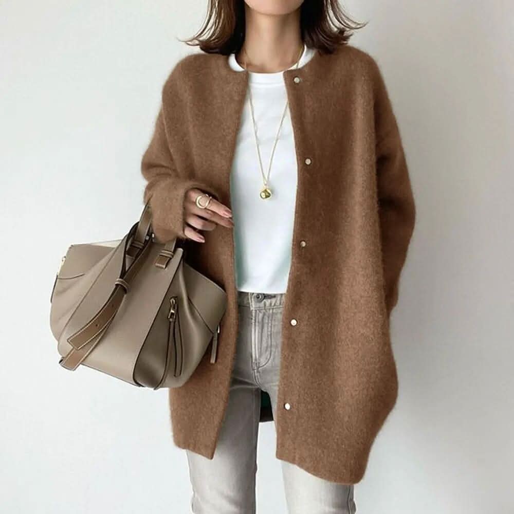 Laila | Refined Buttoned Knit Cardigan