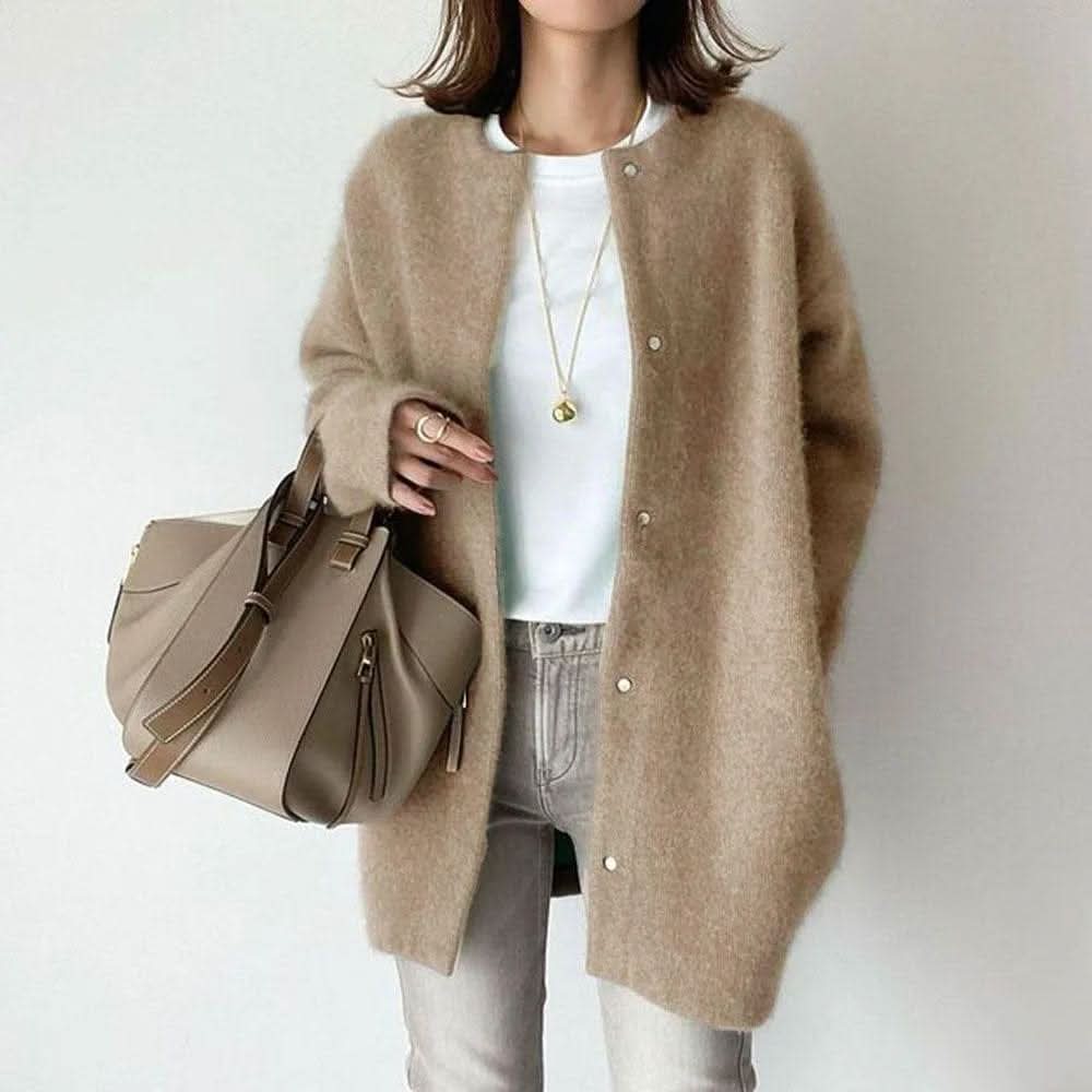 Laila | Refined Buttoned Knit Cardigan