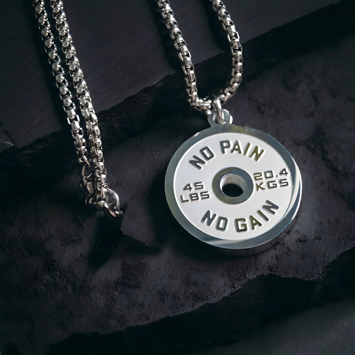 Aria | Power Plate Pendant Necklace