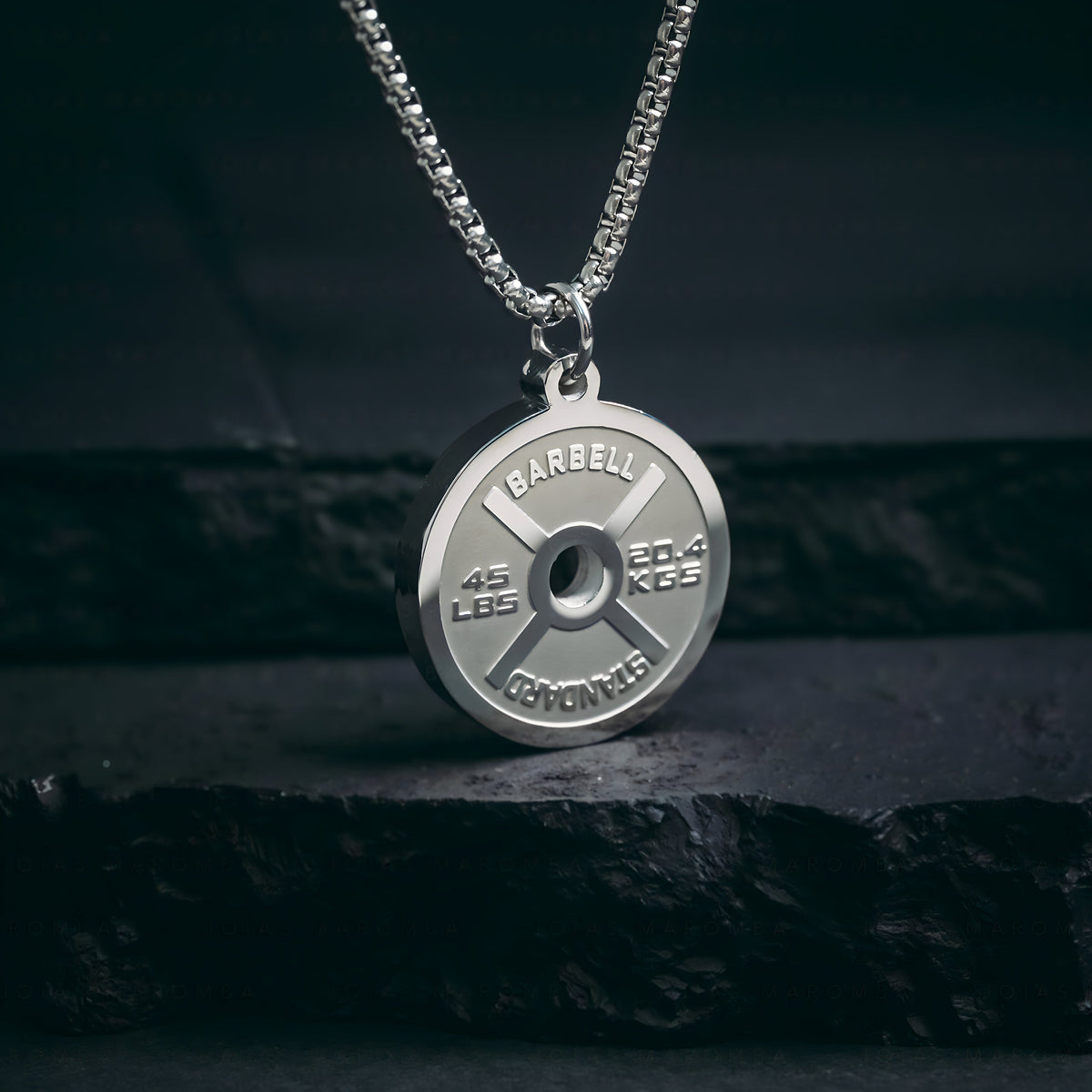 Aria | Power Plate Pendant Necklace