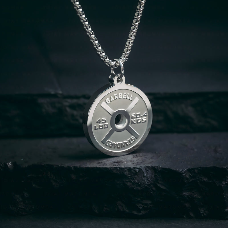ARIA | POWER PLATE PENDANT NECKLACE