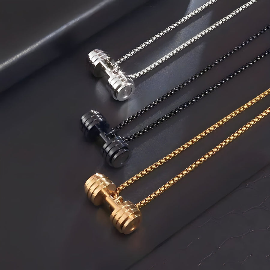 OLIVER | PUMP PENDANT NECKLACE