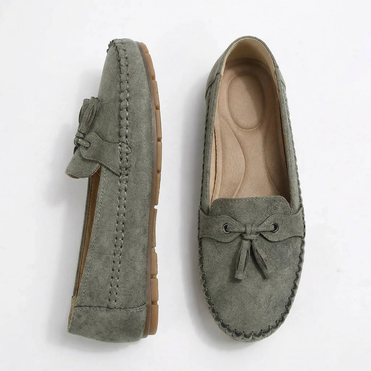AMARA | WOMEN'S EXTRA-WIDE ORTHOPAEDIC SUEDE LOAFERS