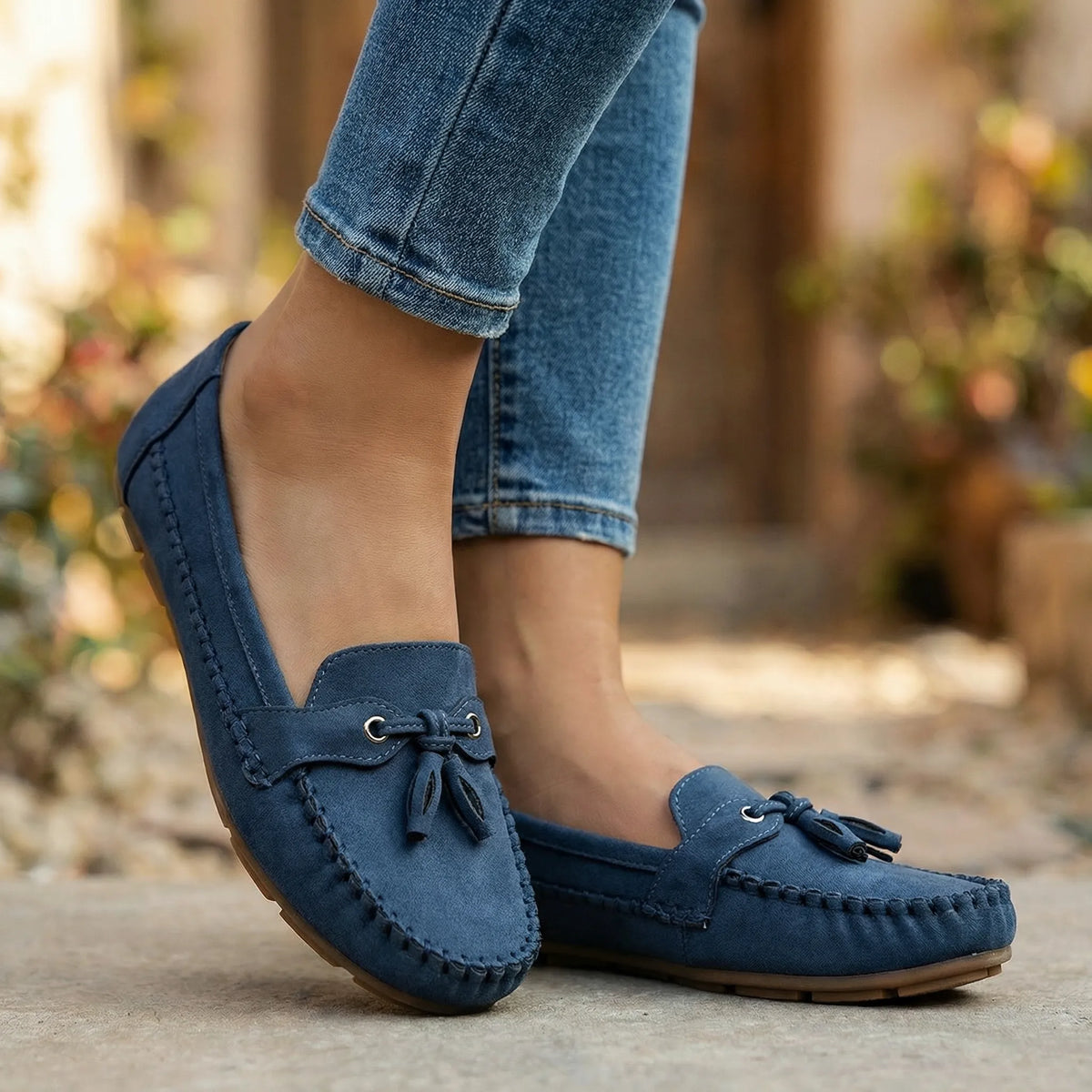 AMARA | WOMEN'S EXTRA-WIDE ORTHOPAEDIC SUEDE LOAFERS