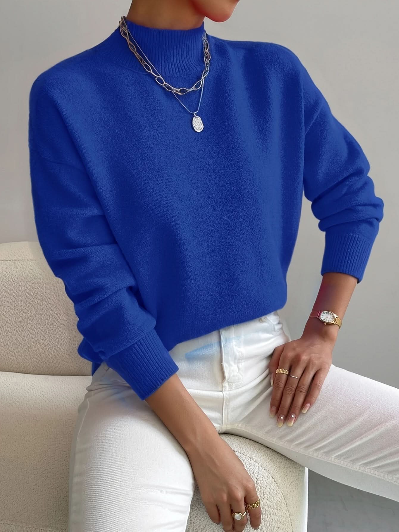 Nicole | Refined Roll Neck Sweater