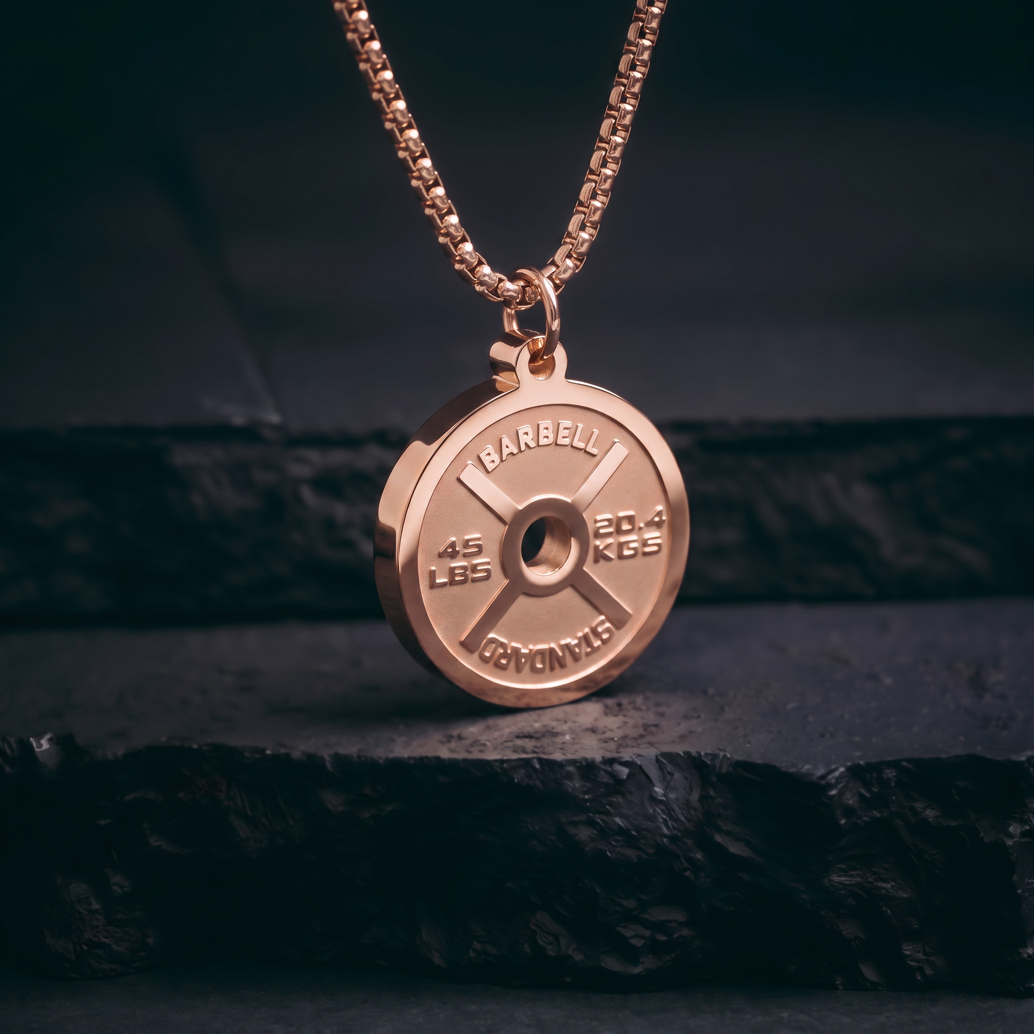 Aria | Power Plate Pendant Necklace
