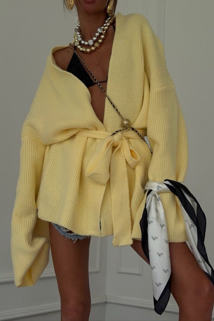 Lyla | Belted Midi Cardigan