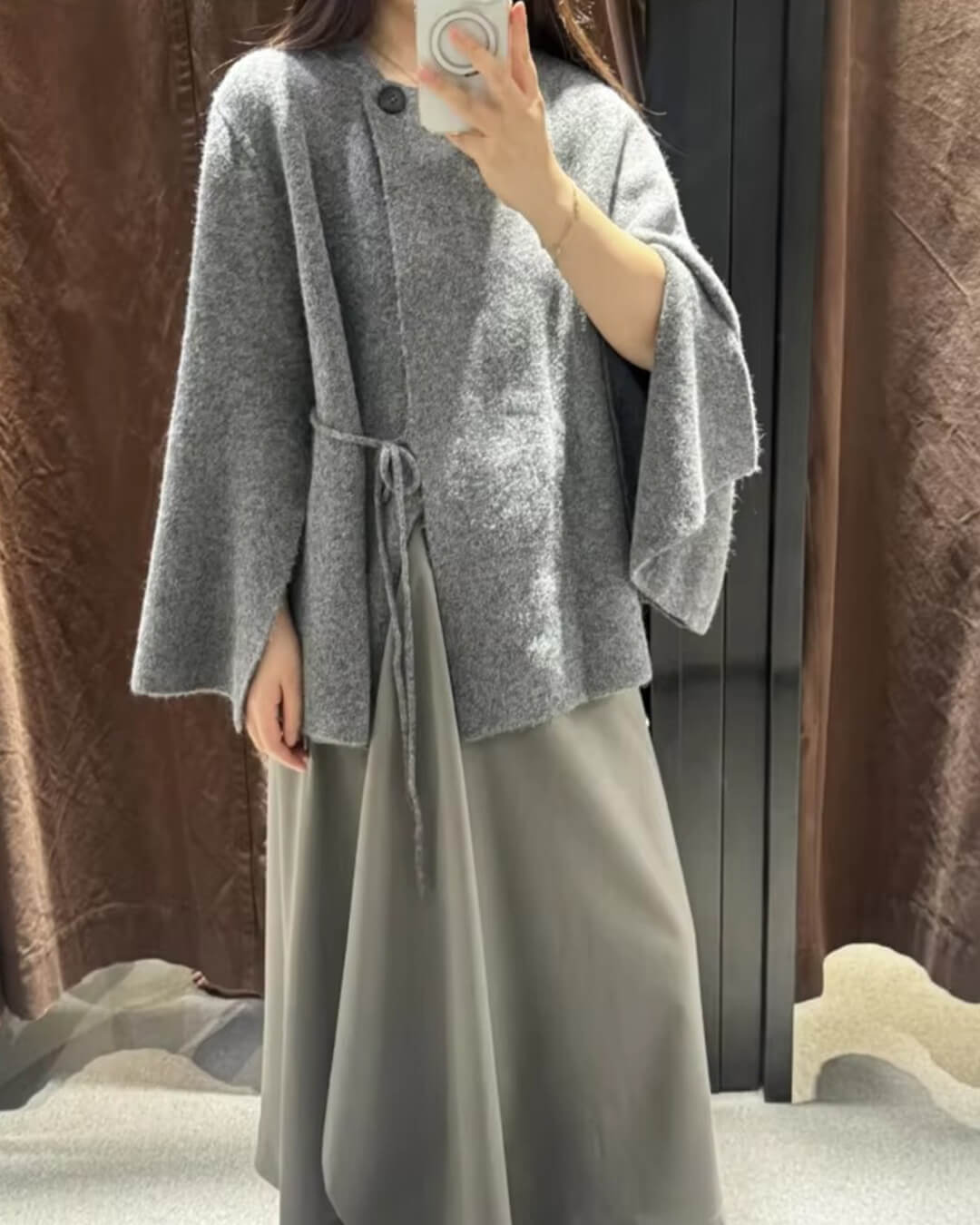 Zoe | Slit Batwing Cardigan